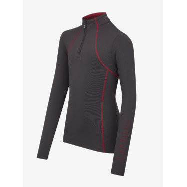 Ropa interior técnica LeMieux Young Rider Ceniza Burdeos