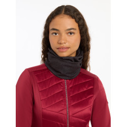 Cuello LeMieux extensible estampado Ceniza