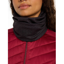 Cuello LeMieux extensible estampado Ceniza Burdeos