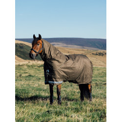 Cobertura impermeable LeMieux Arika Ripstop 200g Alpino Marrón