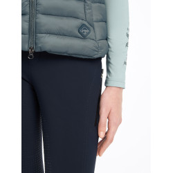 Chaleco sin mangas con capucha LeMieux Milly Young Rider Petróleo Azul