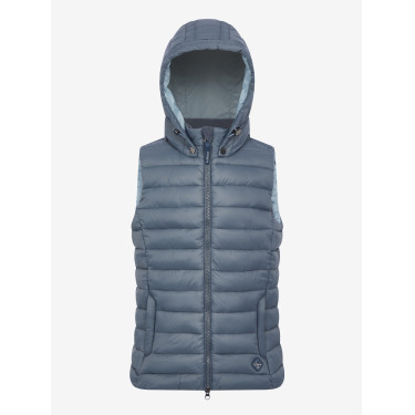 Chaleco sin mangas con capucha LeMieux Milly Young Rider Petróleo Azul
