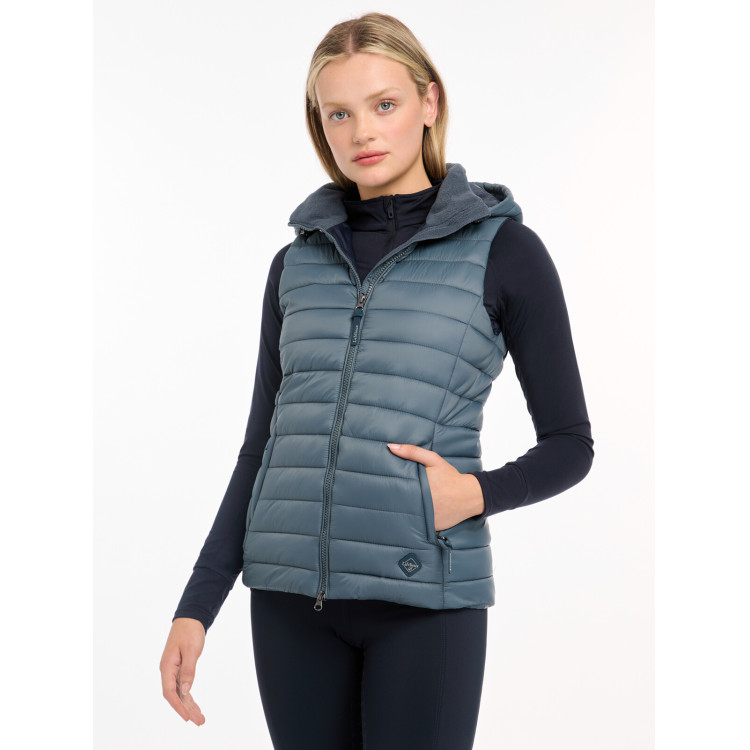 Chaleco sin mangas con capucha LeMieux Tilly para mujer