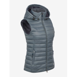 Chaleco sin mangas con capucha LeMieux Tilly para mujer Petróleo Azul Chaleco sin mangas con capucha LeMieux Tilly para mujer Petróleo Azul