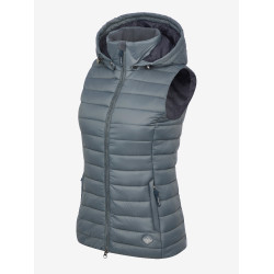 Chaleco sin mangas con capucha LeMieux Tilly para mujer Petróleo Azul Chaleco sin mangas con capucha LeMieux Tilly para mujer Petróleo Azul