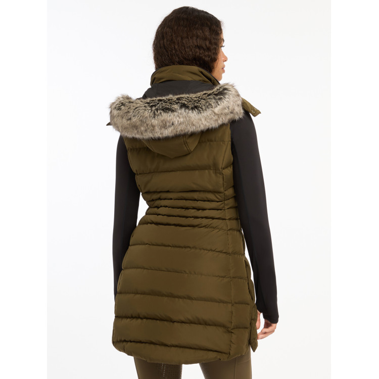 Chaleco acolchado sin mangas LeMieux Harper Longline para mujer Chaleco acolchado sin mangas LeMieux Harper Longline para mujer