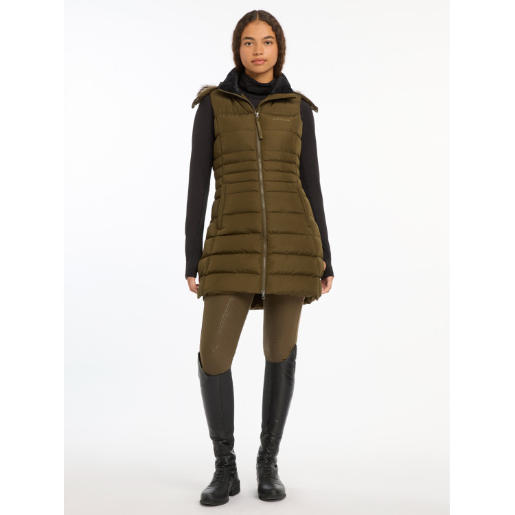 Chaleco acolchado sin mangas LeMieux Harper Longline para mujer Chaleco acolchado sin mangas LeMieux Harper Longline para mujer