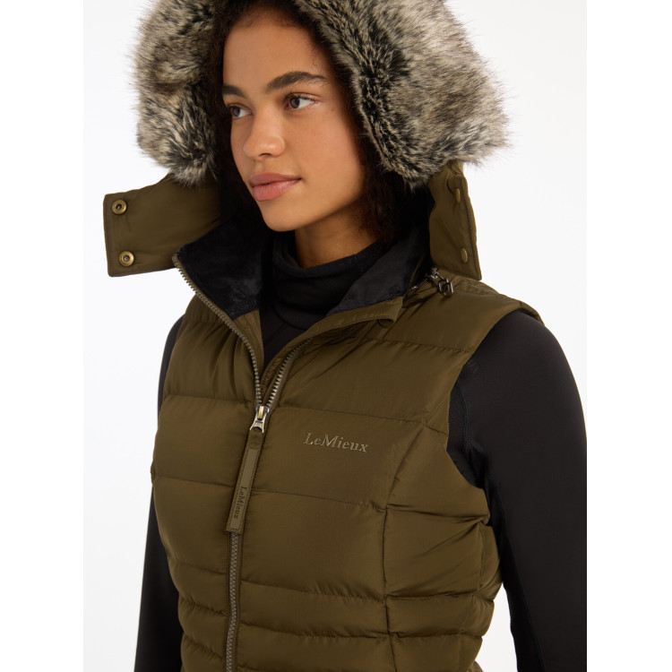 Chaleco acolchado sin mangas LeMieux Harper Longline para mujer Chaleco acolchado sin mangas LeMieux Harper Longline para mujer