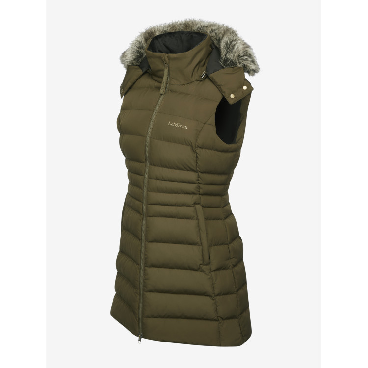 Chaleco acolchado sin mangas LeMieux Harper Longline para mujer Chaleco acolchado sin mangas LeMieux Harper Longline para mujer
