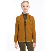 Polar LeMieux con cremallera Felicity Young Rider Jengibre Marrón Polar LeMieux con cremallera Felicity Young Rider Jengibre Marrón