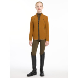 Polar LeMieux con cremallera Felicity Young Rider Jengibre Marrón