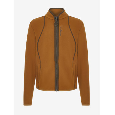 Polar LeMieux con cremallera Felicity Young Rider Jengibre Marrón