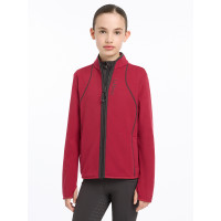 Polar LeMieux con cremallera Felicity Young Rider Ascuas Burdeos Polar LeMieux con cremallera Felicity Young Rider Ascuas Burdeos