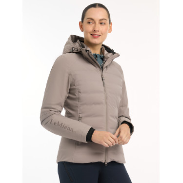 Chaqueta Híbrida Impermeable LeMieux Brooke mujer Ceniza Azul marino