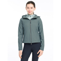 Chaqueta softshell LeMieux Lottie Young Rider Petróleo