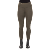 Leggings de equitación Euro-Star Breez FullGrip Aceite oscuro