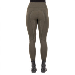 Leggings de equitación Euro-Star Breez FullGrip Aceite oscuro Marrón Leggings de equitación Euro-Star Breez FullGrip Aceite oscuro Marrón