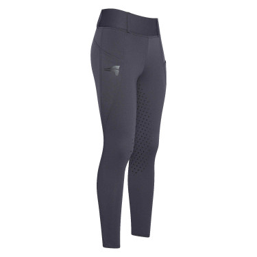 Euro-Star Don FullGrip Leggings de equitación para niños Periscopio Gris