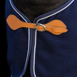 Manta de lana HV Polo Scottie Marino Azul marino