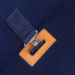 Manta de lana HV Polo Scottie Marino Azul marino