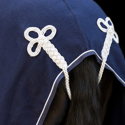 Manta de lana HV Polo Scottie Marino Azul marino