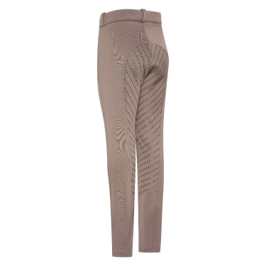 Pantalón de equitación Easy Rider Joy Winter FullGrip Kids Tundra Marrón