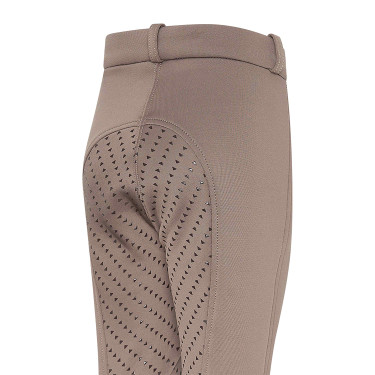 Pantalón de equitación Easy Rider Joy Winter FullGrip Kids Tundra Marrón