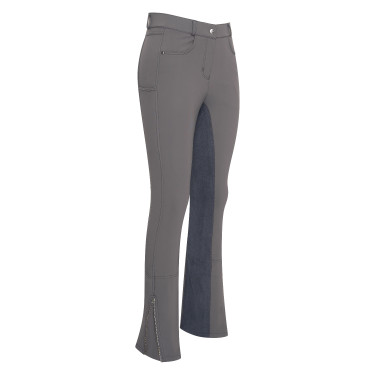 Pantalón de equitación Easy Rider Iceland Jodhpur mujer Imán gris