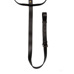 Collar de martingala de cuero Equestro Collar de martingala de cuero Equestro