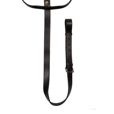 Collar de martingala de cuero Equestro Collar de martingala de cuero Equestro