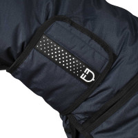 Cubrecuello de paddock de tela rip-stop Equestro Marino Azul marino