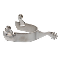 Espuelas unisex de acero Pool's con rueda dentada