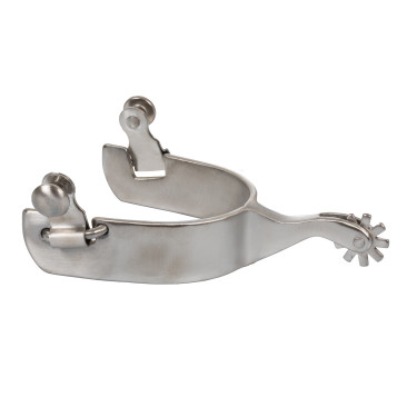 Espuelas unisex de acero Pool's con rueda dentada