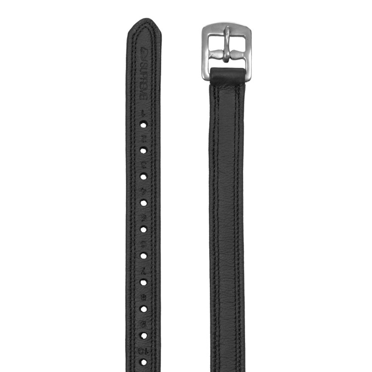 Estribos Supreme Softy Buff con forro de nailon y hebilla curvada de acero inoxidable Estribos Supreme Softy Buff con forro de nailon y hebilla curvada de acero inoxidable