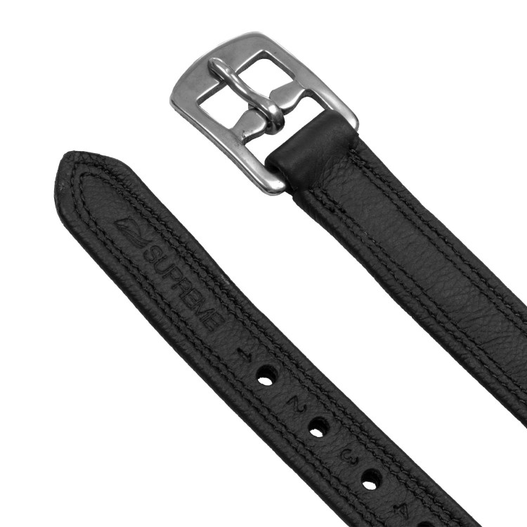 Estribos Supreme Softy Buff con forro de nailon y hebilla curvada de acero inoxidable Estribos Supreme Softy Buff con forro de nailon y hebilla curvada de acero inoxidable