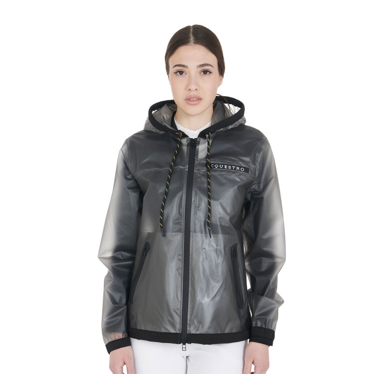 Impermeable técnico transparente mujer Equestro