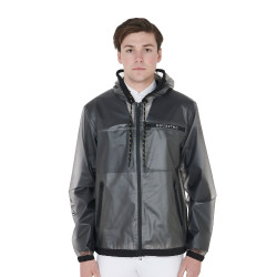 Impermeable técnico transparente hombre Equestro