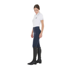 Legging para mujer con forro polar Equestro Americana marina Azul marino Legging para mujer con forro polar Equestro Americana marina Azul marino