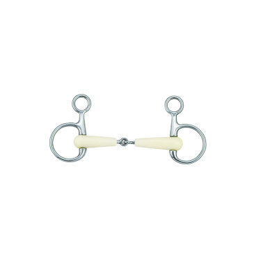 Muserola Baucher Mullen con embocadura articulada Happy Mouth Muserola Baucher Mullen con embocadura articulada Happy Mouth