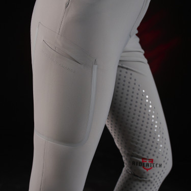 Pantalón slim fit mujer Equestro Ridertechnology full grip Pantalón slim fit mujer Equestro Ridertechnology full grip