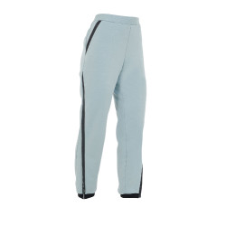Pantalón tear-away para mujer con cremallera de largo completo Equestro Niebla gris Azul