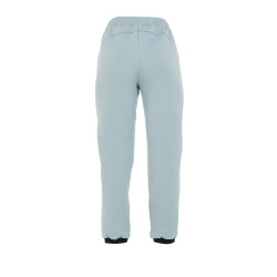 Pantalón tear-away para mujer con cremallera de largo completo Equestro Niebla gris Azul