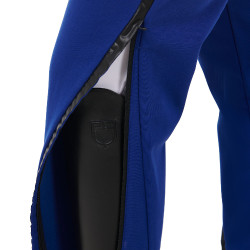 Pantalón tear-away para mujer con cremallera de largo completo Equestro Azul sodalita