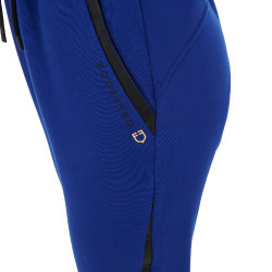 Pantalón tear-away para mujer con cremallera de largo completo Equestro Azul sodalita