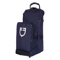 Bolsa para botas y casco Equestro con refuerzo de goma Marino Azul marino