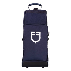 Bolsa para botas y casco Equestro con refuerzo de goma Marino Azul marino