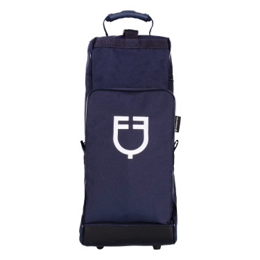 Bolsa para botas y casco Equestro con refuerzo de goma Marino Azul marino