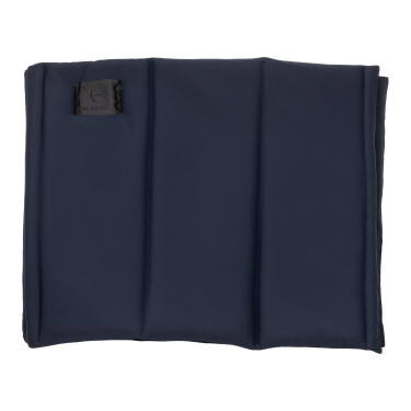 Subbandas acolchadas de algodón suave marine, contrastes noirs Azul