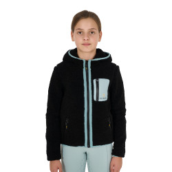 Sudadera polar infantil con cremallera Equestro