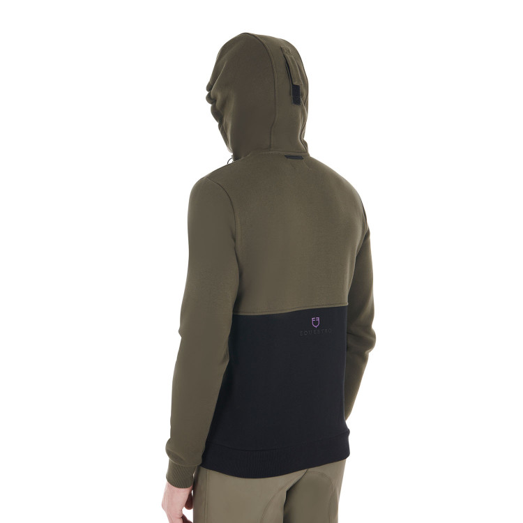 Sudadera con capucha para hombre Equestro con interior de forro polar Sudadera con capucha para hombre Equestro con interior de forro polar